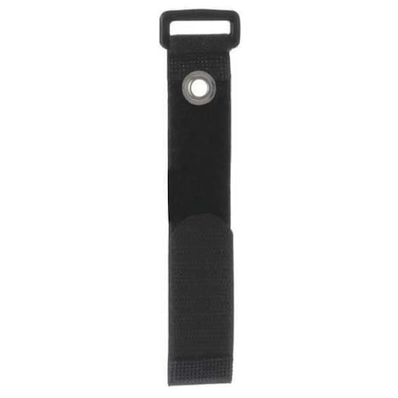 Cinch Strap, No Adhesive, 18 in, 2 in W, Black, 10 PK MPN:G2X18KVSG