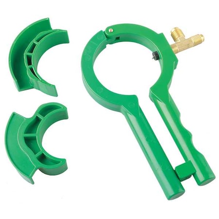 Side Can Tap, Manual, Green MPN:10U329
