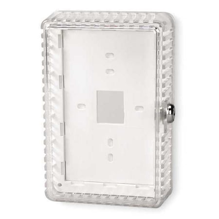 Universal Thermostat Guard, Off-White, Plastic MPN:2E999
