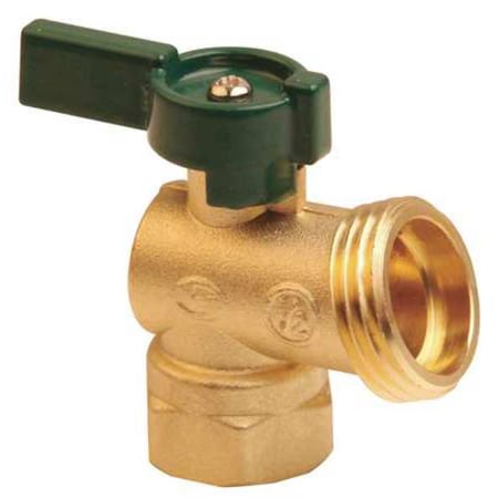 Boiler Drain Valve, Quarter Turn, 3/4 In MPN:6PEA3
