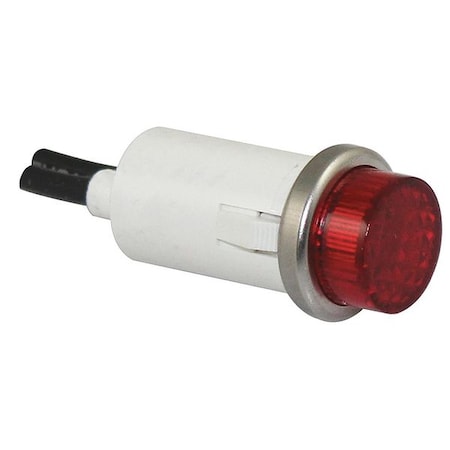 Raised Panel Light, Red, 12 V AC/DC MPN:20C844
