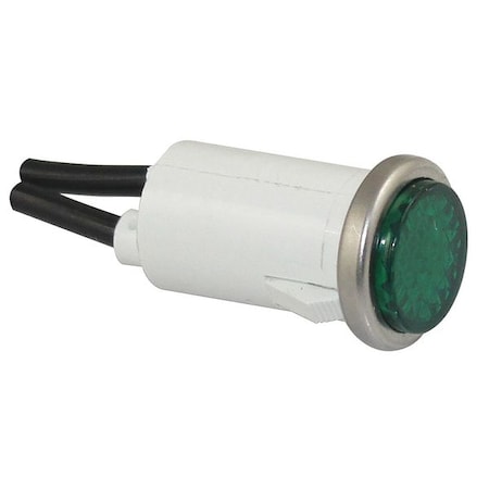 Flush Panel Light, Green, 120 V AC MPN:20C848