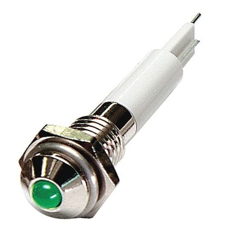Raised Panel Light, Green, 12 V DC MPN:24M022