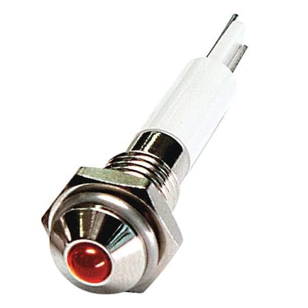 Raised Panel Light, Red, 24 V DC MPN:24M023