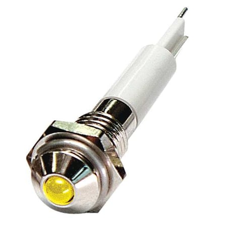 Raised Panel Light, Yellow, 24 V DC MPN:24M024