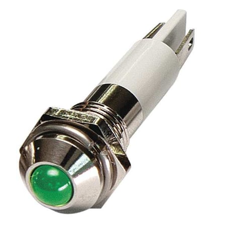 Raised Panel Light, Green, 12 V DC MPN:24M044