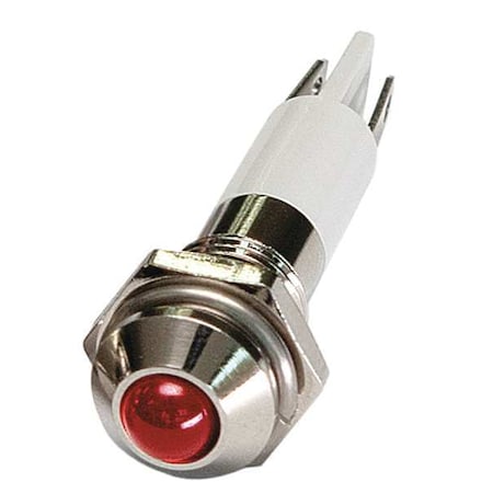 Raised Panel Light, Red, 24 V DC MPN:24M045