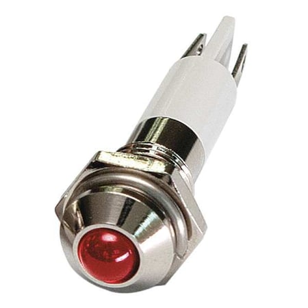 Raised Panel Light, Red, 110 V AC MPN:24M048