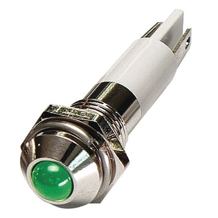 Raised Panel Light, Green, 110 V AC MPN:24M050