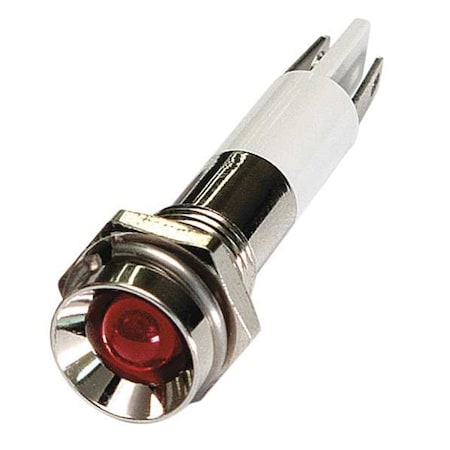 Protruding Panel Light, Red, 24 V DC MPN:24M054
