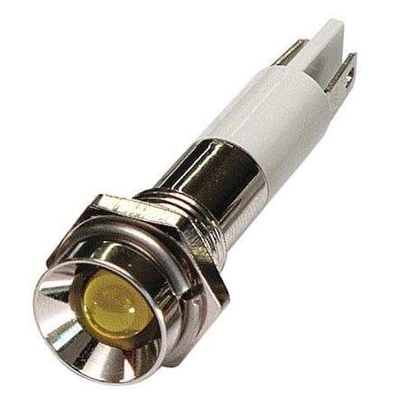 Protruding Panel Light, Yellow, 24 V DC MPN:24M055