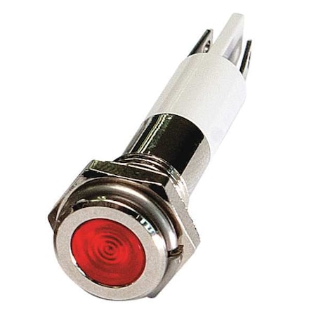 Flush Panel Light, Red, 24 V DC MPN:24M065