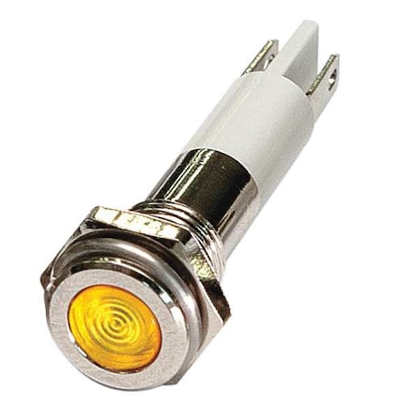 Flush Panel Light, Yellow, 24 V DC MPN:24M066