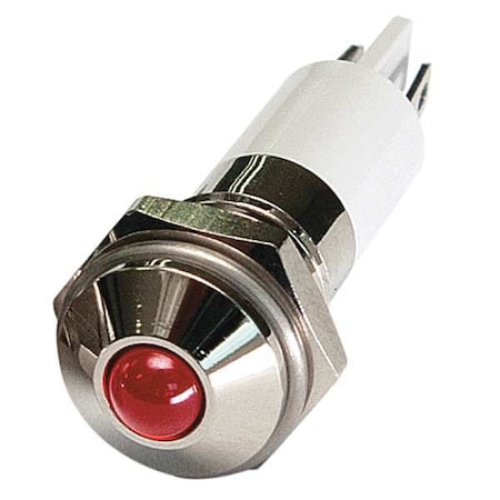 Raised Panel Light, Red, 24 V DC MPN:24M078