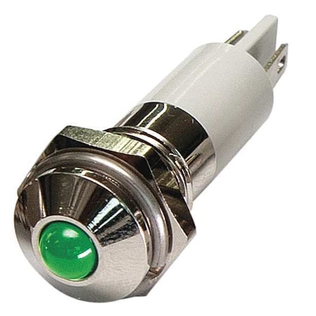 Raised Panel Light, Green, 24 V DC MPN:24M080