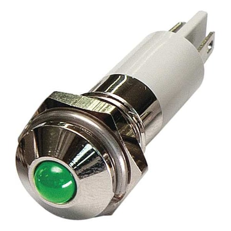Raised Panel Light, Green, 110 V AC MPN:24M083