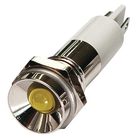 Protruding Panel Light, Yellow, 24 V DC MPN:24M088