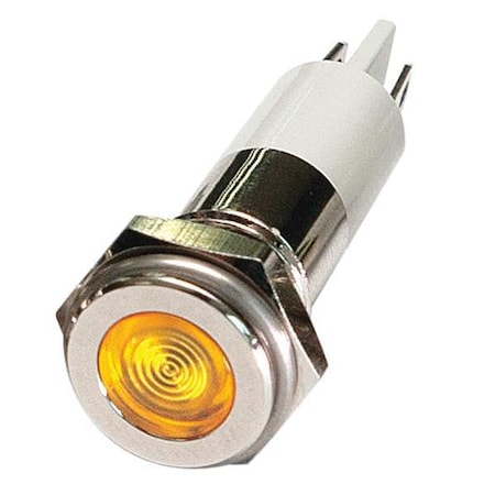 Flush Panel Light, Yellow, 110 V AC MPN:24M105