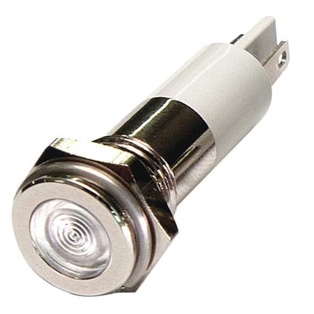Flush Panel Light, White, 110 V AC MPN:24M108