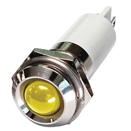 Raised Panel Light, Yellow, 12 V DC MPN:24M110