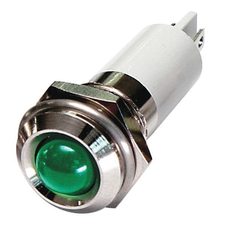 Raised Panel Light, Green, 12 V DC MPN:24M111