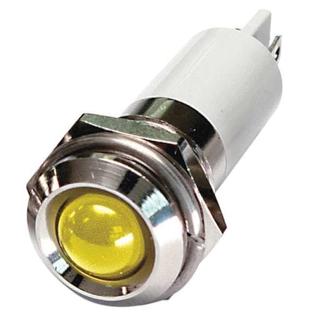 Raised Panel Light, Yellow, 24 V DC MPN:24M113