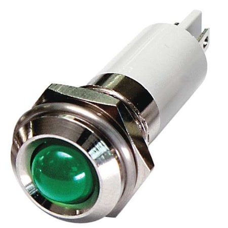 Raised Panel Light, Green, 24 V DC MPN:24M114