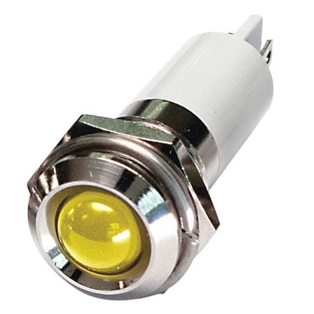 Raised Panel Light, Yellow, 110 V AC MPN:24M116