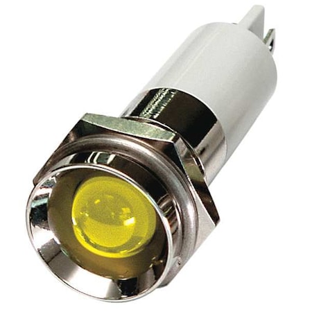 Protruding Panel Light, Yellow, 12 V DC MPN:24M119