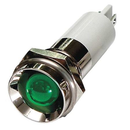 Protruding Panel Light, Green, 24 V DC MPN:24M123