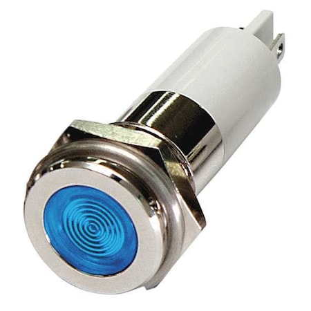 Flush Panel Light, Blue, 12 V DC MPN:24M130