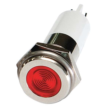 Flush Panel Light, Red, 110 V AC MPN:24M137
