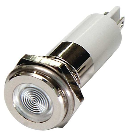 Flush Panel Light, White, 110 V AC MPN:24M141