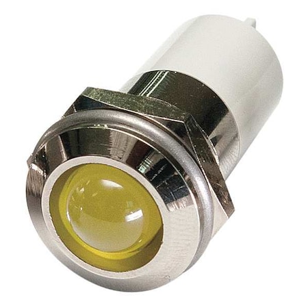 Raised Panel Light, Yellow, 12 V DC MPN:24M146