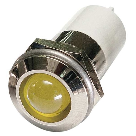 Raised Panel Light, Yellow, 24 V DC MPN:24M149