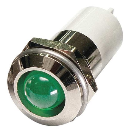 Raised Panel Light, Green, 24 V DC MPN:24M150