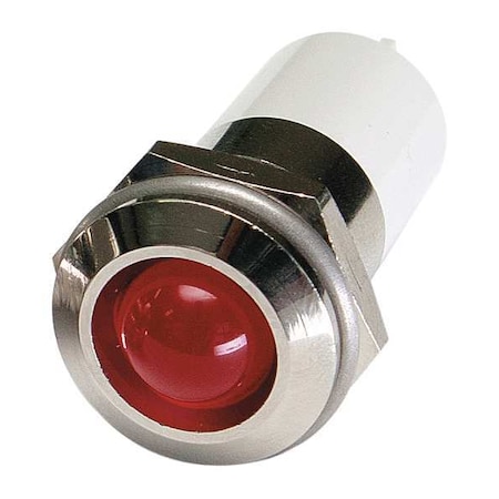Raised Panel Light, Red, 110 V AC MPN:24M151