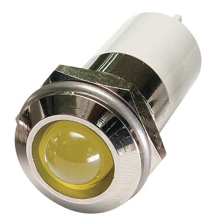Raised Panel Light, Yellow, 110 V AC MPN:24M152