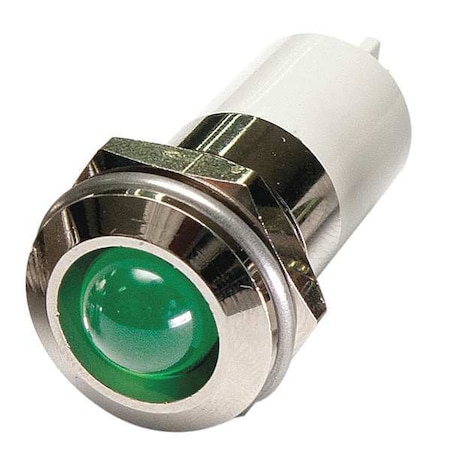 Raised Panel Light, Green, 110 V AC MPN:24M153