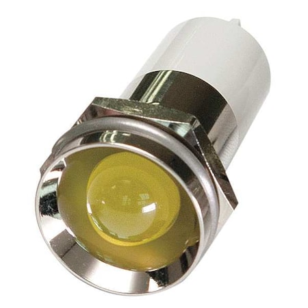 Protruding Panel Light, Yellow, 12 V DC MPN:24M155