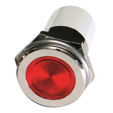 Flush Panel Light, Red, 24 V DC MPN:24M168