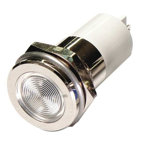 Flush Panel Light, White, 110 V AC MPN:24M177