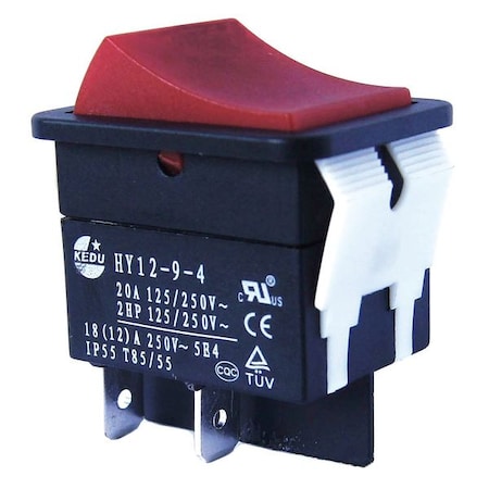 Rocker Switch, SPST, 2 Connections MPN:2LNA5