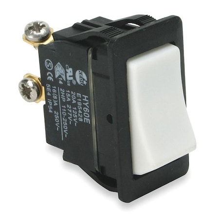 Rocker Switch, SPST, 2 Connections MPN:2LNA8