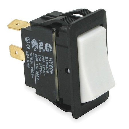 Rocker Switch, SPST, 2 Connections MPN:2LNC7