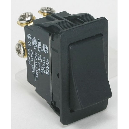 Rocker Switch, DPST, 4 Connections MPN:2LNF3