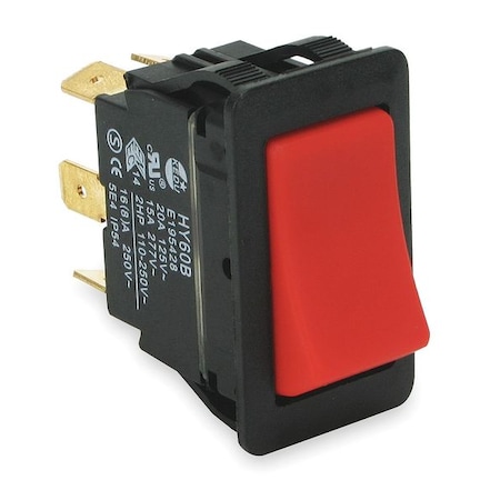 Rocker Switch, DPDT, 6 Connections MPN:2LNJ3