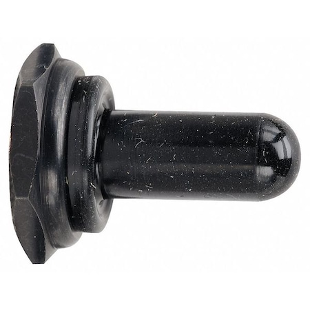 Boot, For Toggle Switches, Black, Rubber MPN:5RLW2