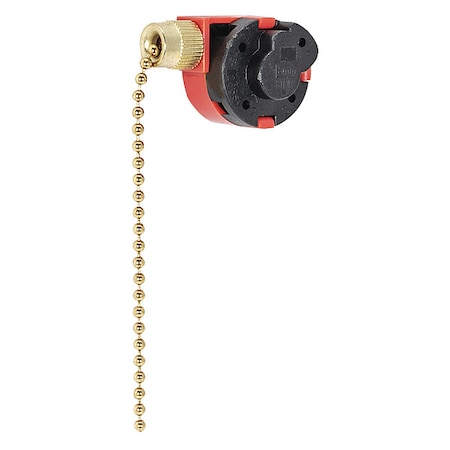 Pull Chain Lever Switch, Off, SP3T MPN:61105