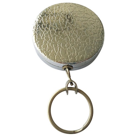 Key Reel, Chrome, Stainless Steel Chain, Chrome Texture MPN:25DU51
